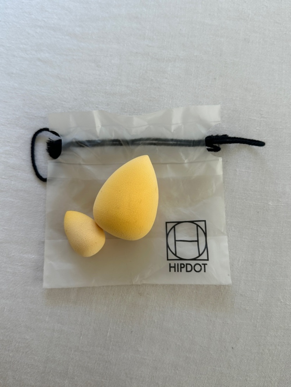 HipDot Yellow Makeup Blending Sponges - Set